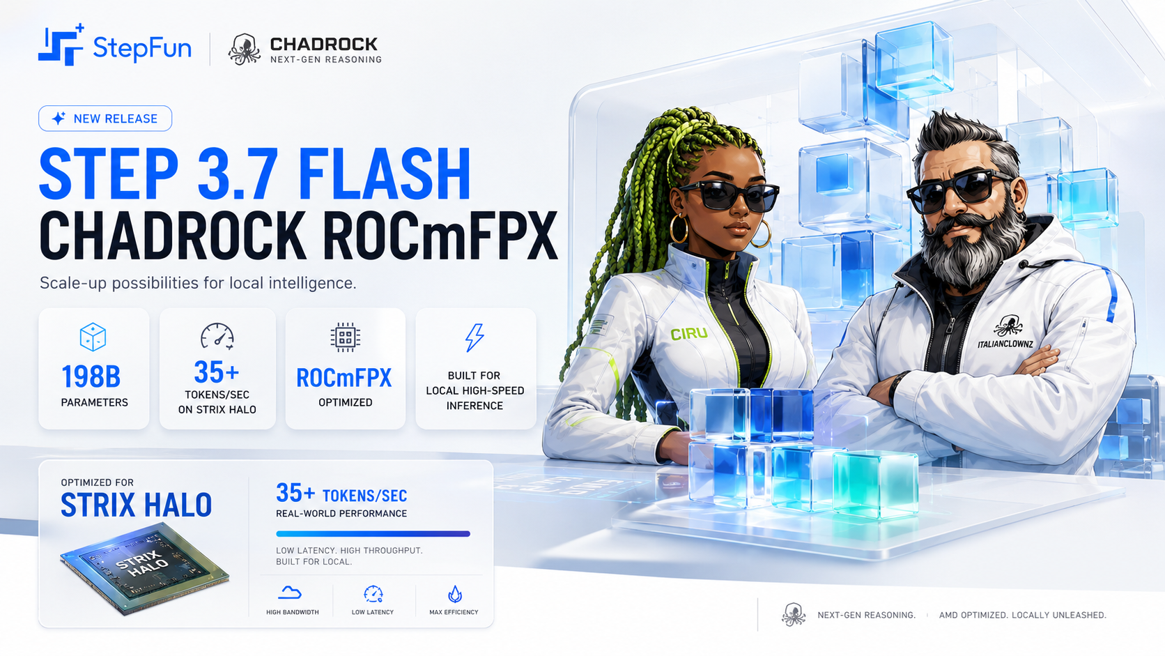StepFun Step 3.7 ROCmFPX Q3 QualityPlus
