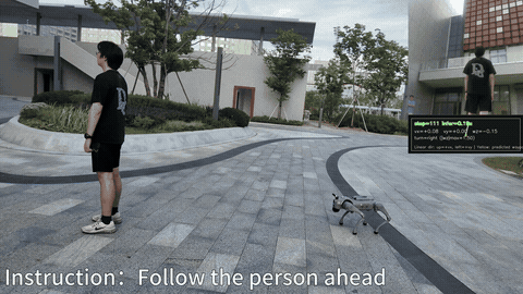Outdoor obstacle-aware person-tracking demo