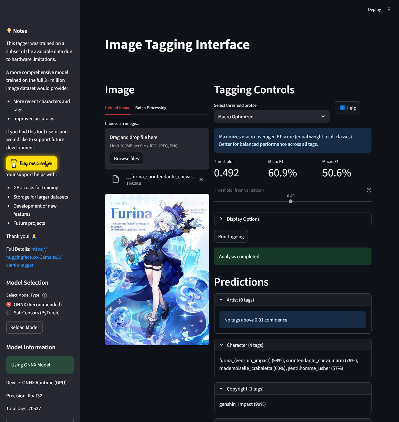 Application Interface
